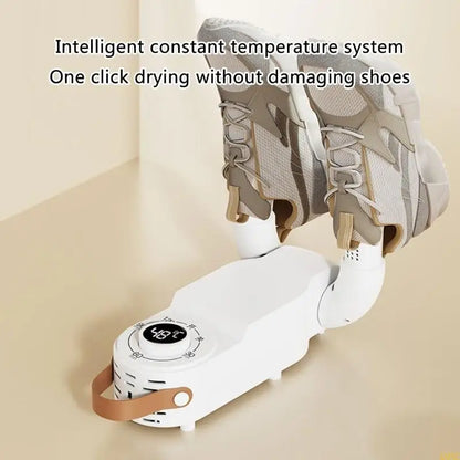 A0NC Intelligent Timer Shoe Dryer Boot Warmer Foldable Adjustable Dryer Quick Drying